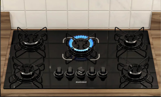 Cooktop Itatiaia Essencial 5 Bocas Preto