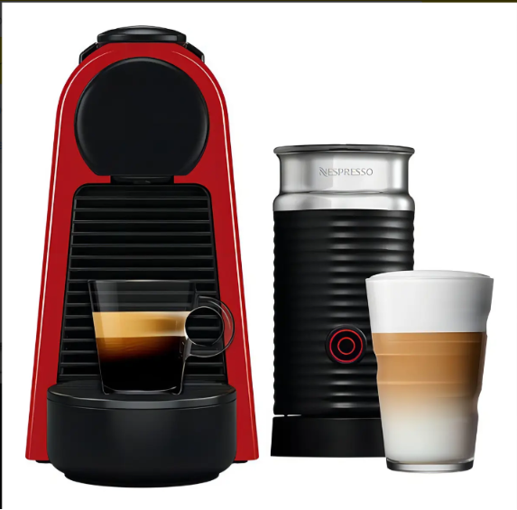 Nespresso Essenza Mini Vermelha + Aeroccino