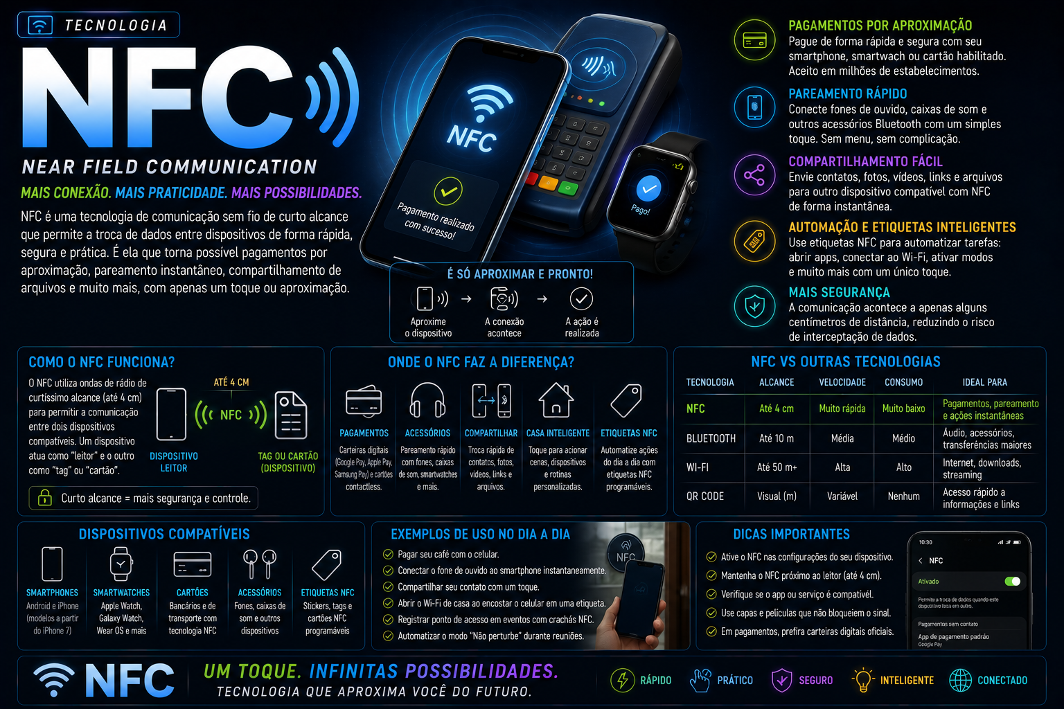 O que é NFC? Como funciona a tecnologia por trás do pagamento por aproximação