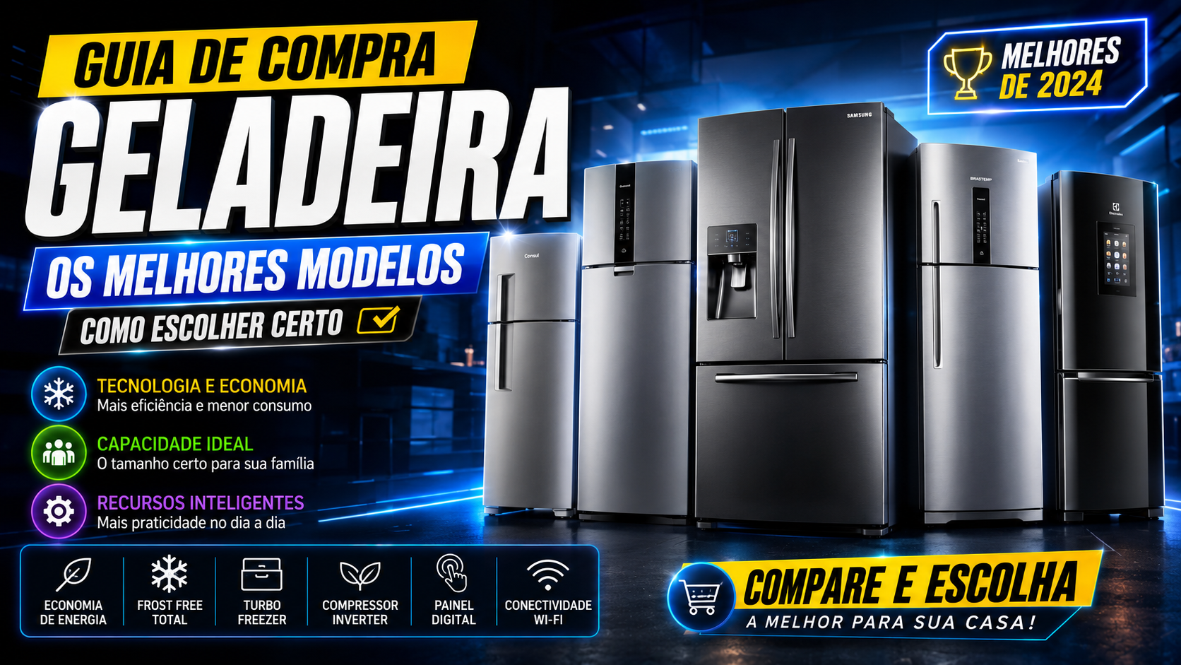 Geladeira: Como Escolher o Modelo Ideal para Sua Casa