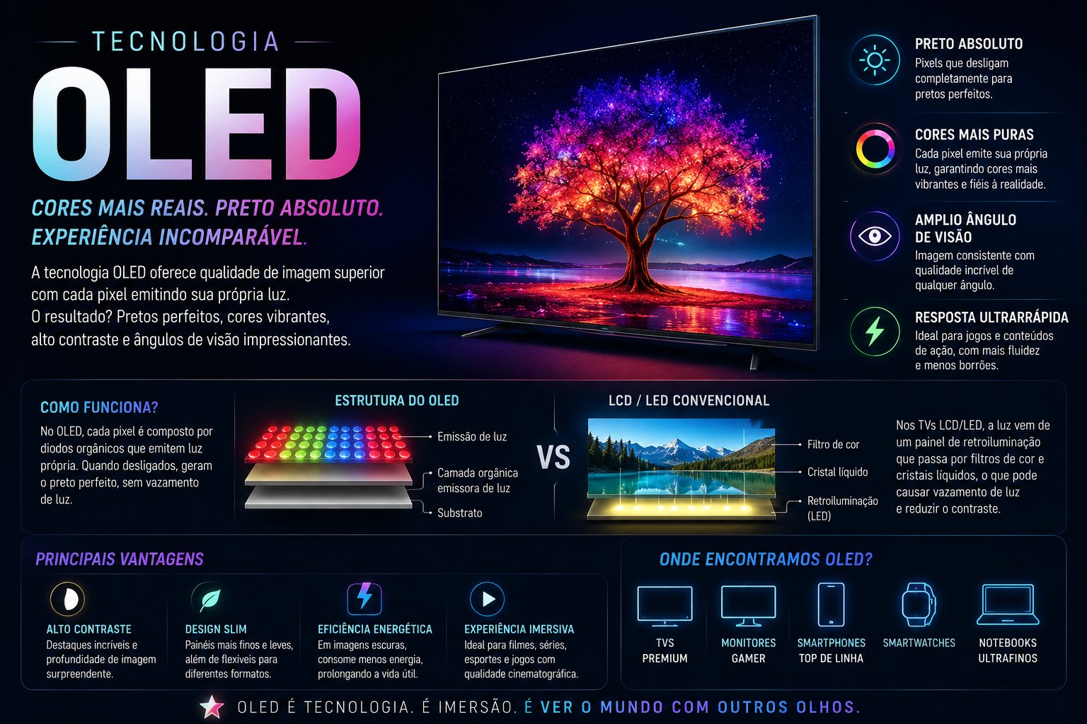 O Que é OLED? Entenda Como Essa Tecnologia Funciona